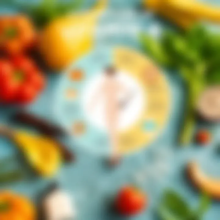 A chart demonstrating symptoms of vitamin A deficiency