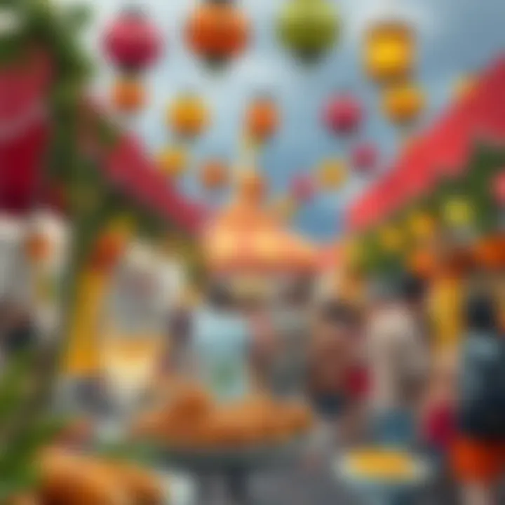 Festive atmosphere in Adana