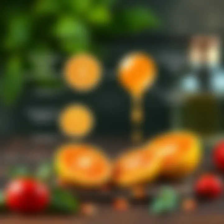 Symptoms of vitamin C deficiency illustrated