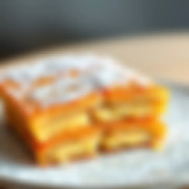 Close-up of the golden, crispy layers of the kadayıf dessert, revealing its delicate texture.