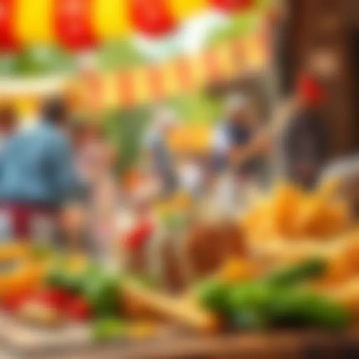 Cultural significance of çiğ köfte illustrated through local festivals