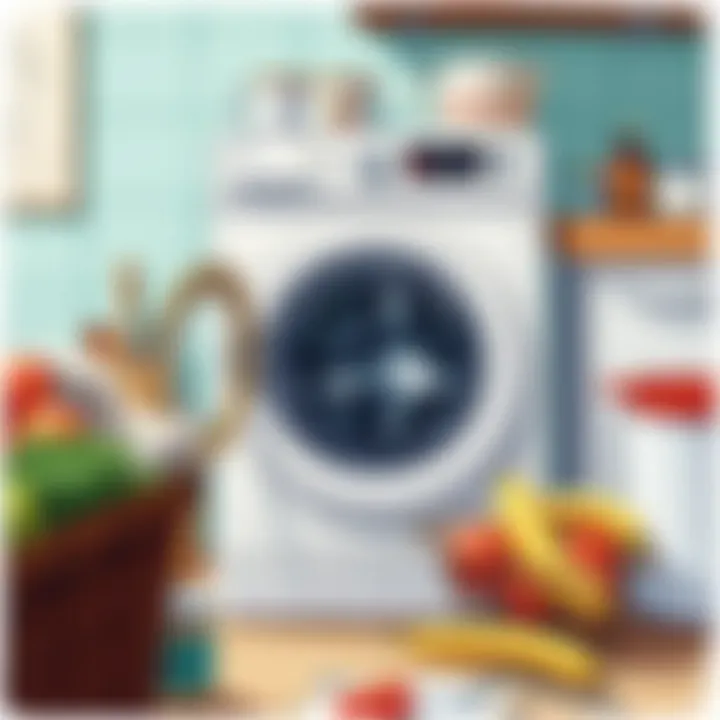 Inspecting a washing machine