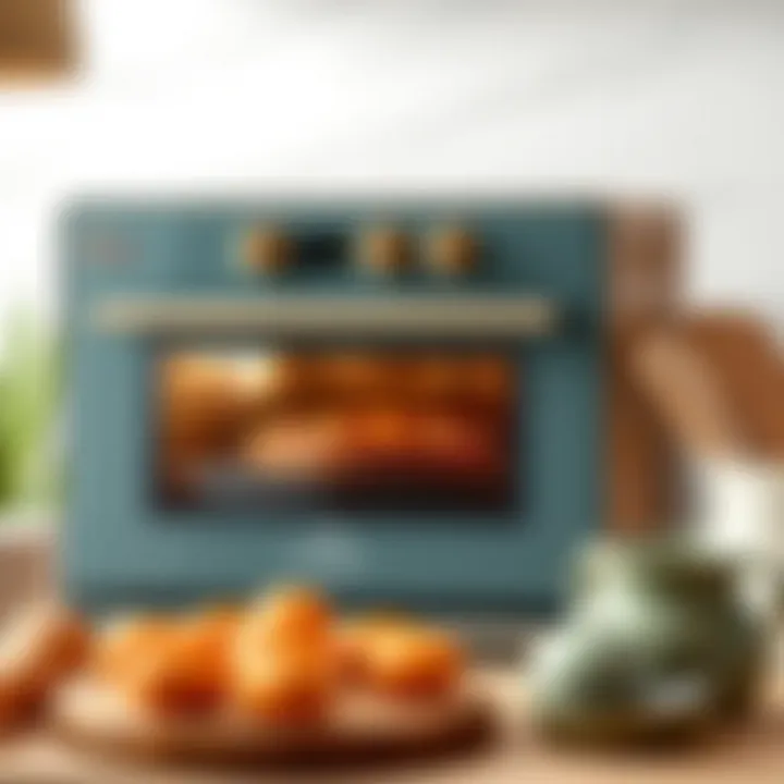 Stylish ceramic oven available in various finishes