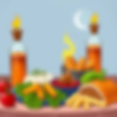 Healthy foods for iftar