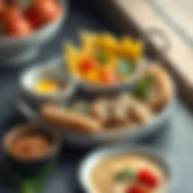 A selection of nutritious meals ideal for sahur.