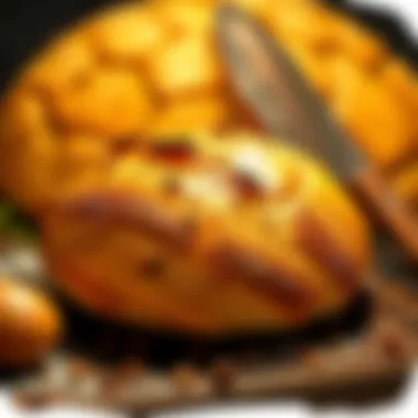 Delicious bread baked in a Seyran oven, highlighting its unique texture and flavor