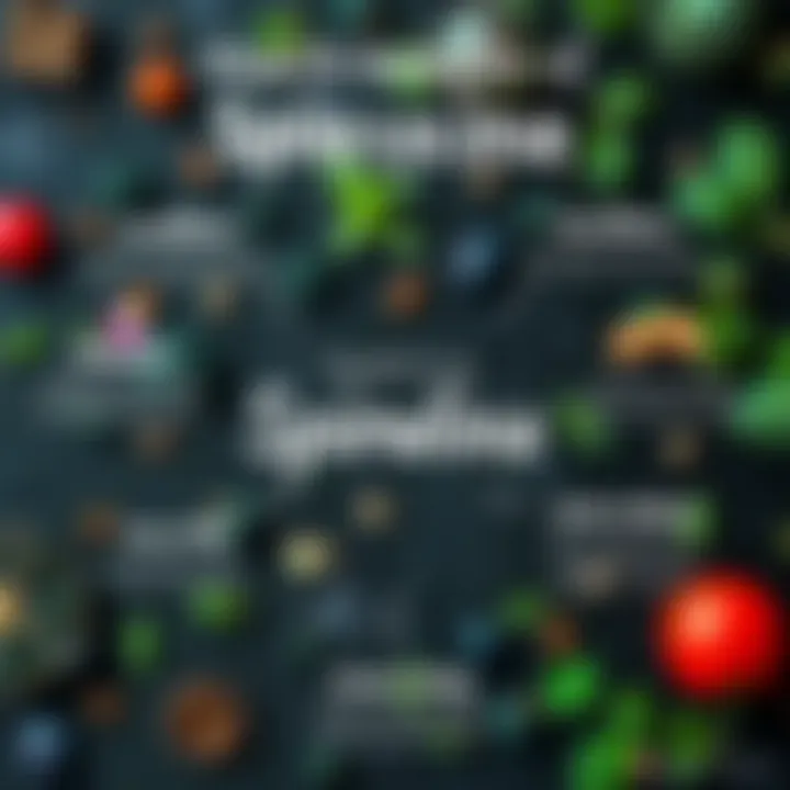 An infographic illustrating the health benefits associated with spirulina consumption