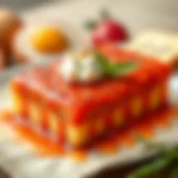 Delicious traditional Turkish dessert made with eggs